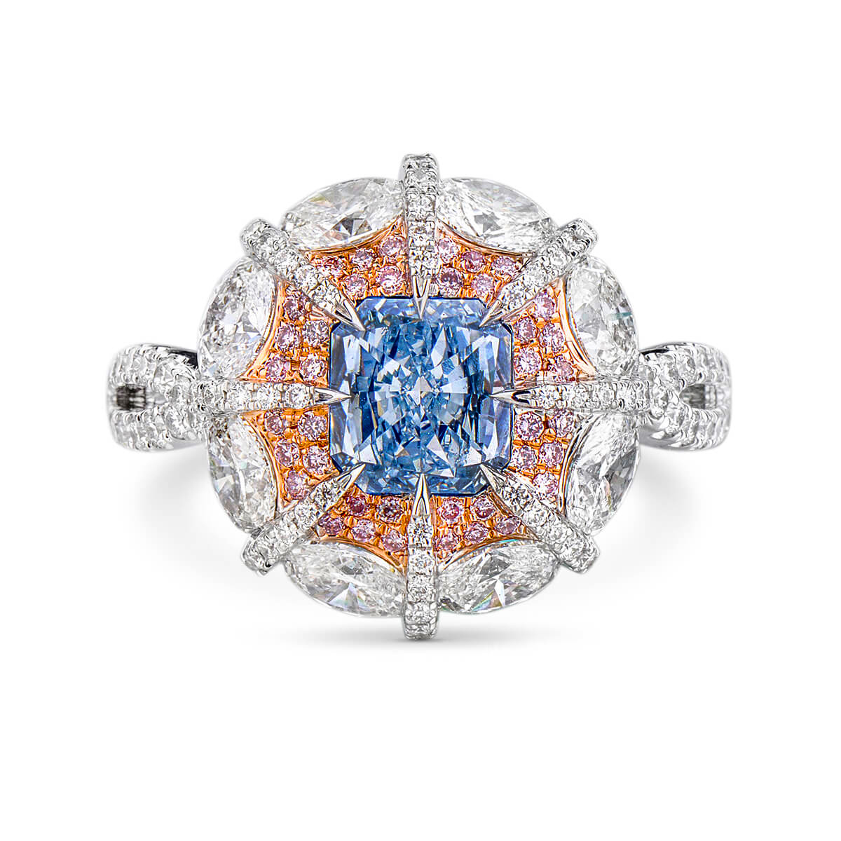 Coloured Diamond Ring